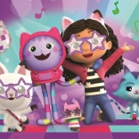 Puzzle mini 54 dílků KOCÍ DOMEK GABI – Trefl