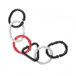 Černo-bílé spojovací články pro miminka