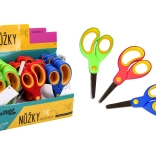 Dětské školní nůžky 13 cm s gumovým úchytem