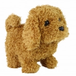 Interaktivní hračka štěkající hnědý štěně