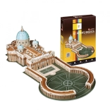 3D puzzle bazilika svatého Petra