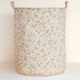 A Little Lovely Company úložný koš na hračky květiny růžový