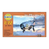 plastiková stavebnice letadla Jakovlev Jak-23