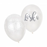 Latexové svatební balónky