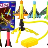 Vystřelovač pěnových raket s pumpou