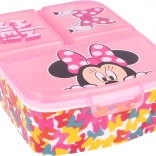 Dětský multi box na svačinu MINNIE Mouse s přihrádkami