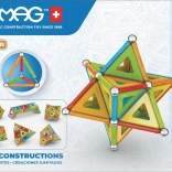 GEOMAG Supercolor magnetická stavebnice 114 dílků