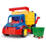 Obří popelářský vůz