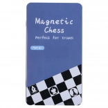 Magnetické cestovní šachy v kovovém pouzdře