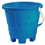 Kyblík na písek Androni ve tvaru hradu modrý