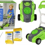 Dětská sekačka na bubliny zelená