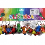 Dřevěný přívěsek zvířátko na klíče