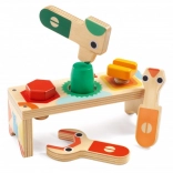 Dřevěný stůl pro malé kutily Djeco