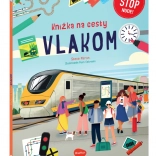 Knižka na cesty vlakem – kvízy, rébusy a hry proti nudě