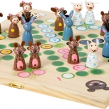 Small Foot dřevěné Člověče se zvířátky