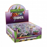 dinosaurus měnící barvu podle teploty