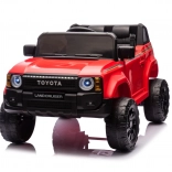 Dětské elektrické autíčko TOYOTA Land Cruiser Prado – červené