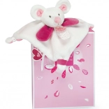 Dárková sada - plyšový muchláček pro miminko 20 cm