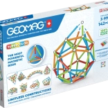 Geomag Supercolor stavebnice 142 dílků z recyklovaného plastu