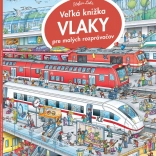 Velká knížka vlaky pro malé vypravěče