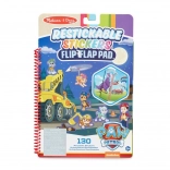 Paw Patrol přelepovací samolepkový flip-flap blok – Ultimátní mise