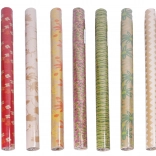 Balicí papír avana natur 0,7 × 2 m – mix motivů