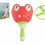 Akční hračka Žába s vystřelovacími vrtulkami