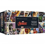 Puzzle 9000 dílků Marvel Across the Comic Universe