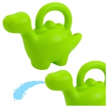 Dětská plastová konev dinosaurus zelená