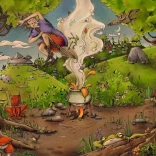 Ravensburger puzzle Čarodějnice 500 dílků