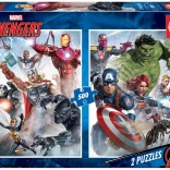 Educa Puzzle Avengers 2x500 dílků