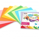 Sada barevných papírů na origami 15 × 15 cm, 120 listů, 10 barev – Creative Craft Group