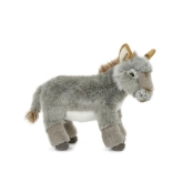 plyšový oslík 25 cm pro miminka