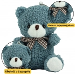 Plyšový přívěsek Medvídek Modrý 8 cm