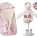 Oblečky a doplňky pro panenku LLORENS 40 cm – 7dílná sada
