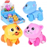 Natahovací kočička Psotek – barevná pohyblivá hračka pro nejmenší