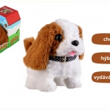 Teddies pes Max – interaktivní plyšový pejsek se zvuky