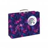 Kufřík A4 OXY GO Jednorožec pro děti