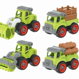 Šroubovací zemědělská auta 4 ks
