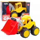 Dětský Stavební Stroj Bagr s Pohyblivou Lžící Žlutý