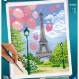 CreArt malování podle čísel – Jaro v Paříži