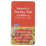 Magnetická cestovní hra HADI A ŽEBŘÍKY