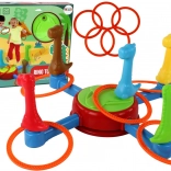 Dětská dovednostní hra Dinosauří házení kroužků