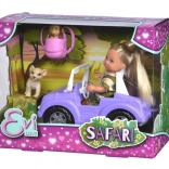 Panenka Evička Safari s autem