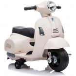 Dětský akumulátorový skútr Vespa GTS 300 Mini bílý
