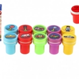 Samonamáčecí razítka Moje první auta, plastová sada 10 ks