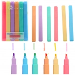 Sada barevných zvýrazňovačů do školy i kanceláře – 6 ks