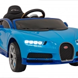 Bugatti Chiron dětské elektrické autíčko modré s dálkovým ovládáním