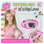 Dětská třpytivá tetovací sada It's My Love