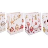 Dárková taška vánoční L 32 × 41,5 × 12 cm